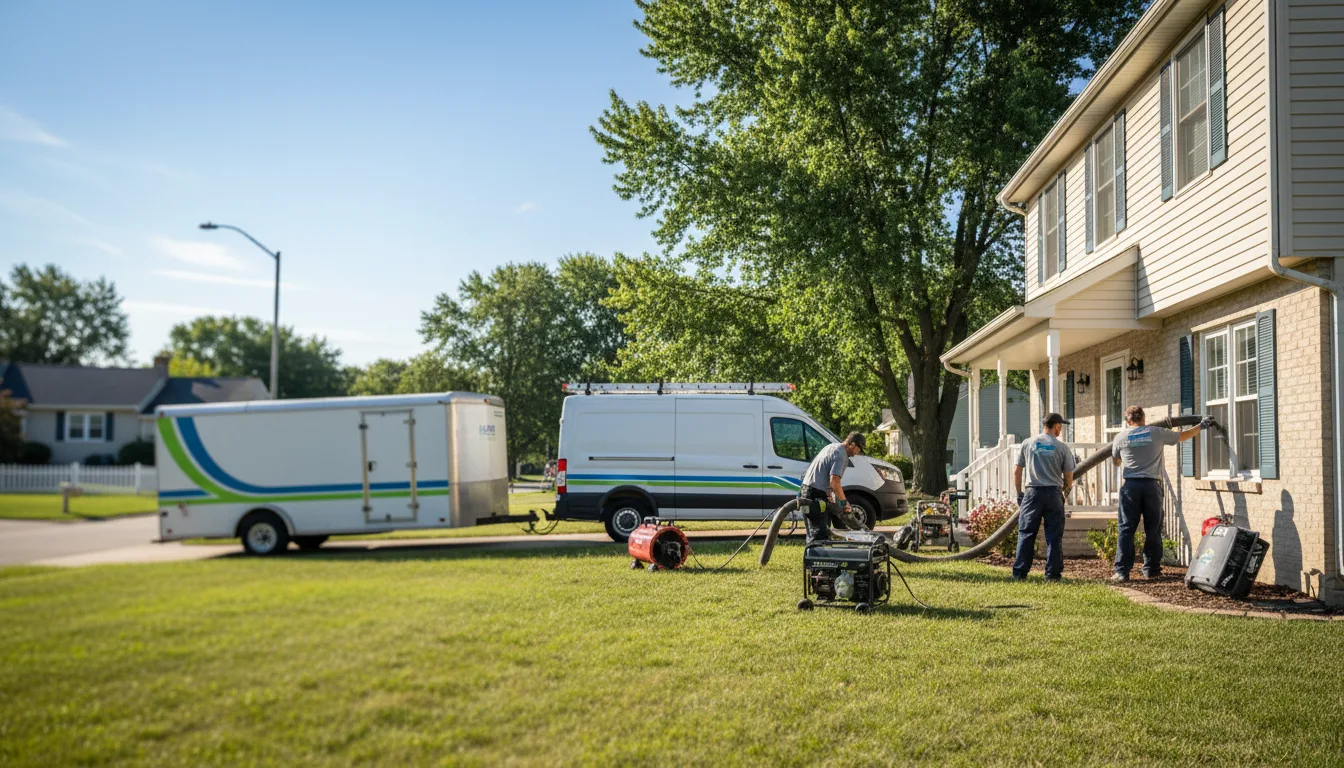 Flooded Basement Restoration And Cleanup With Repair in Decker, MT near me